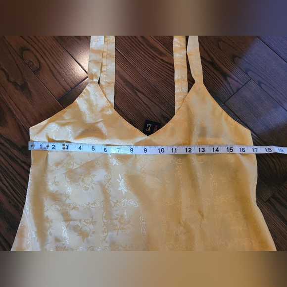 Satiny Nightgown, Buttery Yellow - Picture 6 of 9